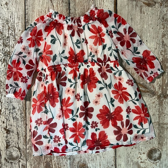 Carter’s Long Sleeve Floral Dress - Picture 1 of 4